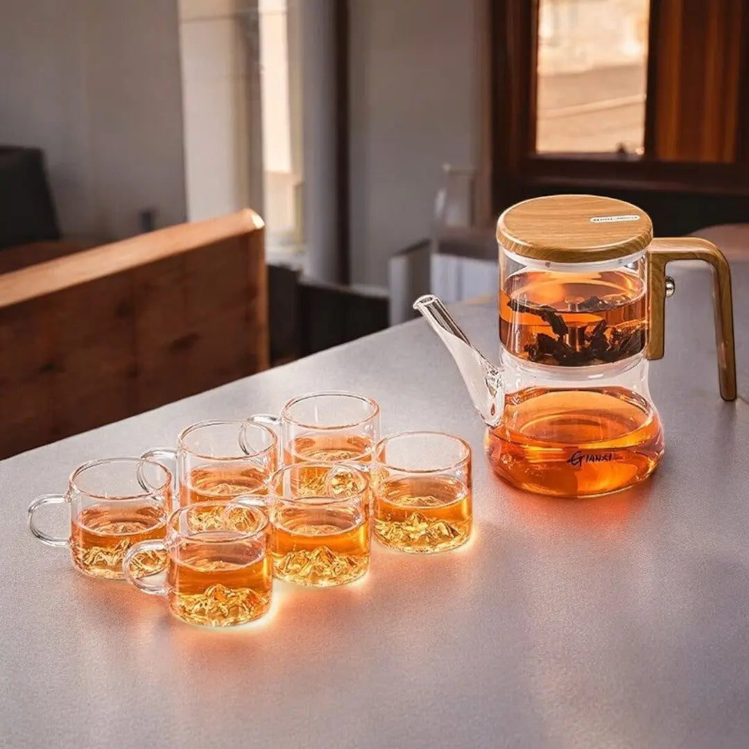 Gianixi Borosilicate Glass Magnetic Teapot Inovessa