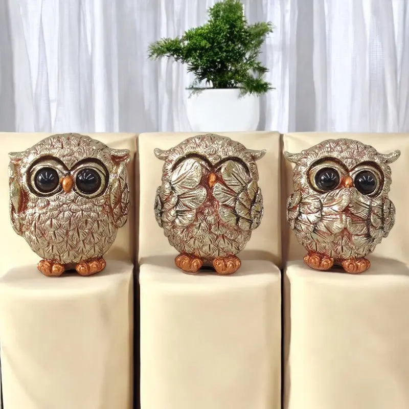 Alliem Gilded Owl Trio Inovessa