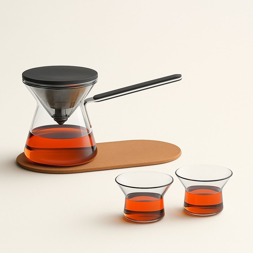 Alus Artisan One-Button Teapot With Infuser