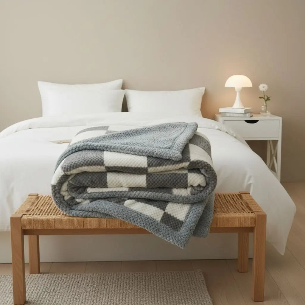 Aman Coral Fleece Blanket Inovessa