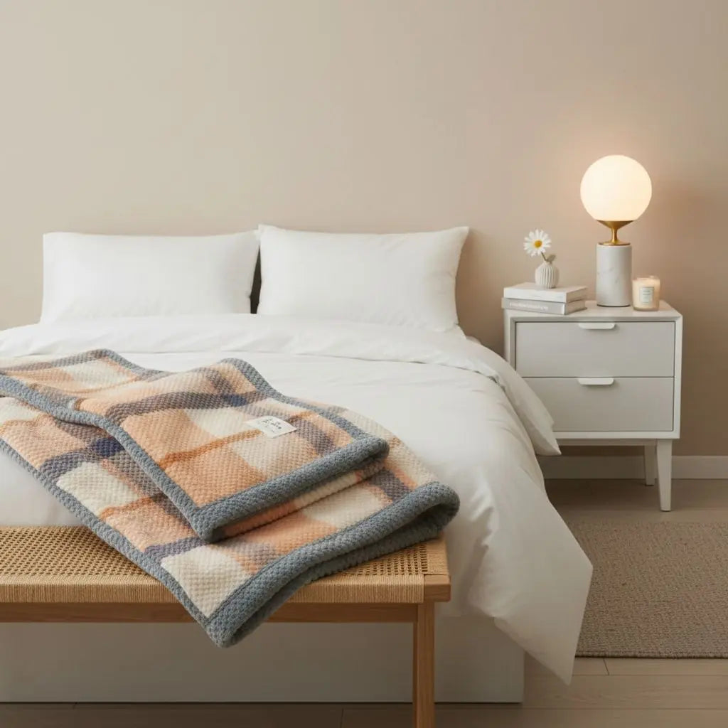 Aman Coral Fleece Blanket Inovessa