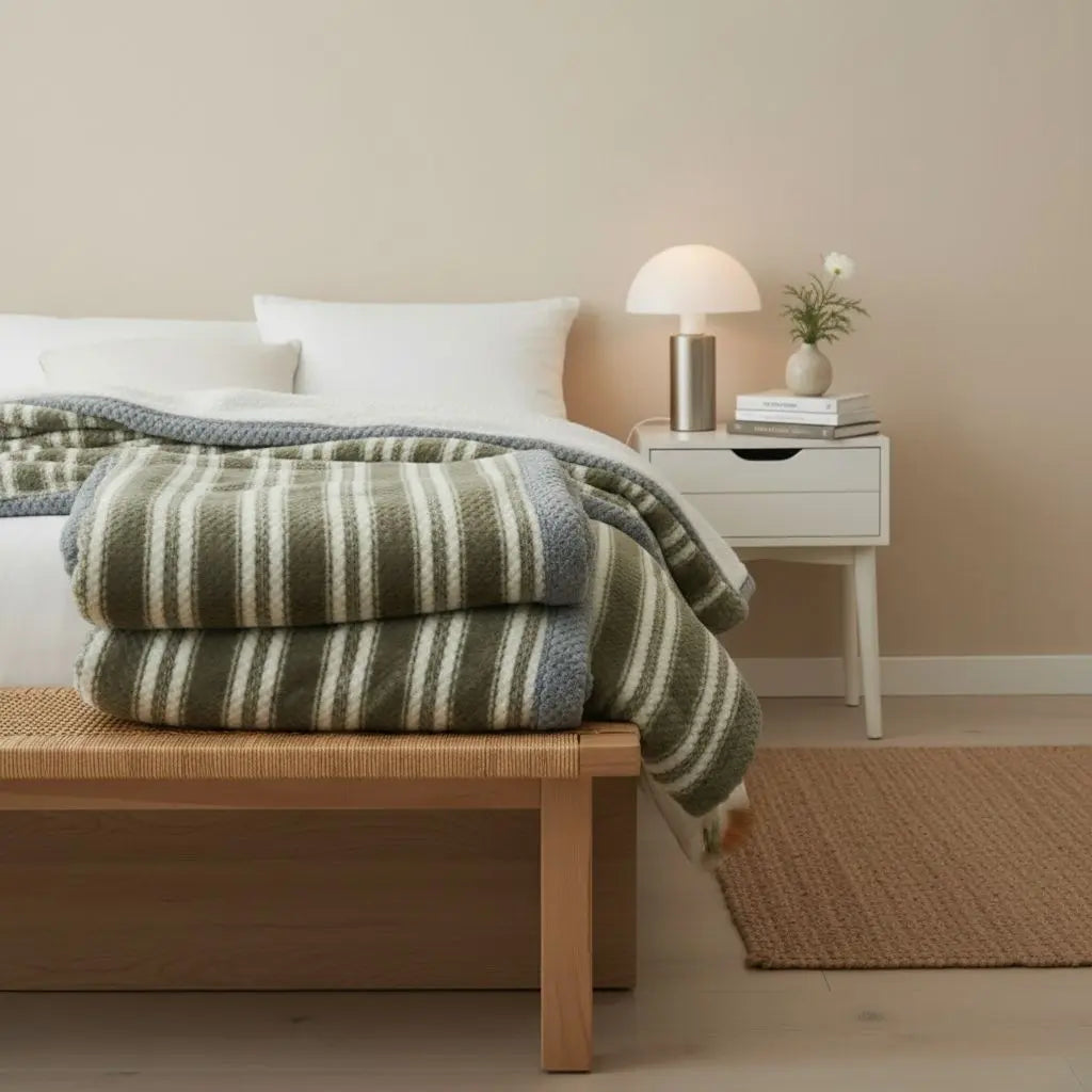 Aman Coral Fleece Blanket Inovessa