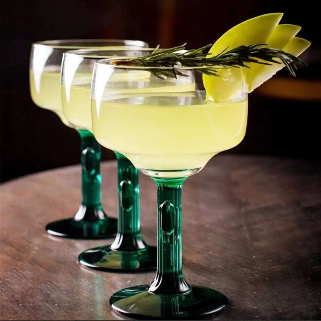 Novelty cactus stem drinkware with 16oz capacity ideal for southwestern themed bar accessories