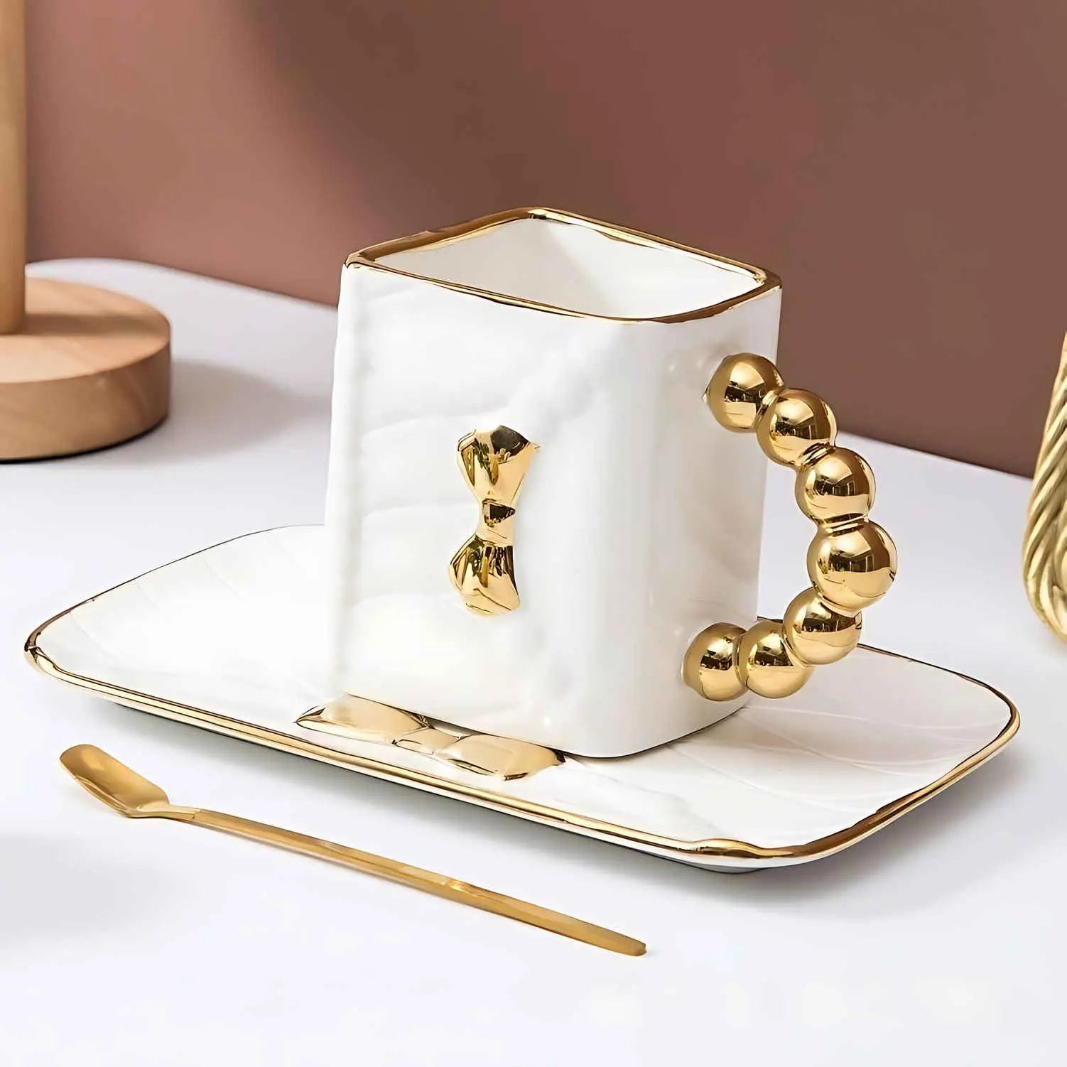 Charmoire Ceramic Tea & Coffee Set Inovessa