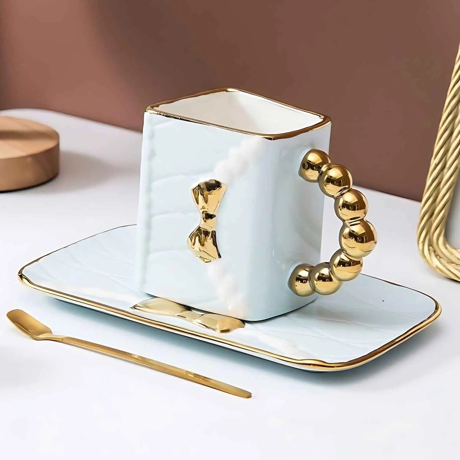 Charmoire Ceramic Tea & Coffee Set Inovessa