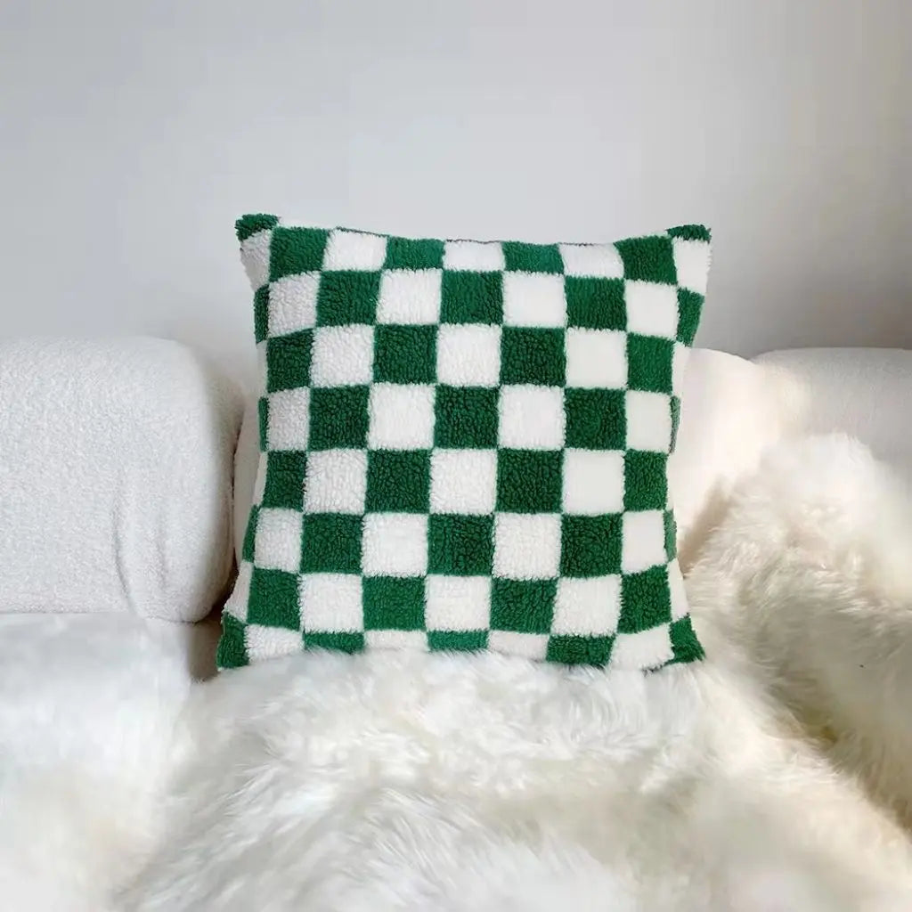 Checkerboard Pillow Cover Inovessa