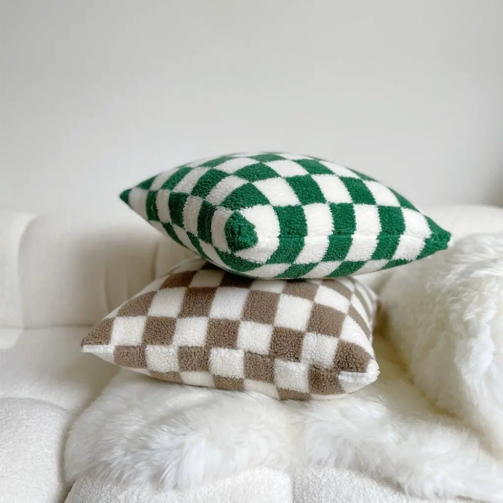 Checkerboard Pillow Cover Inovessa