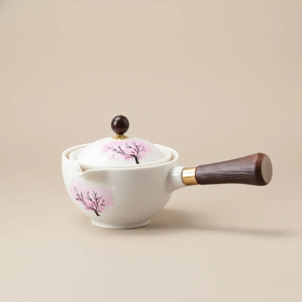 Cherry Blossom - Rotating Infuser Teapot Inovessa