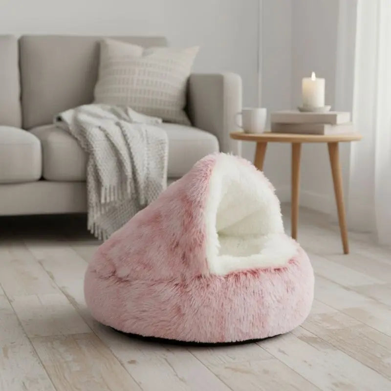 CozyCave™- Soft Plush Pet Bed Inovessa