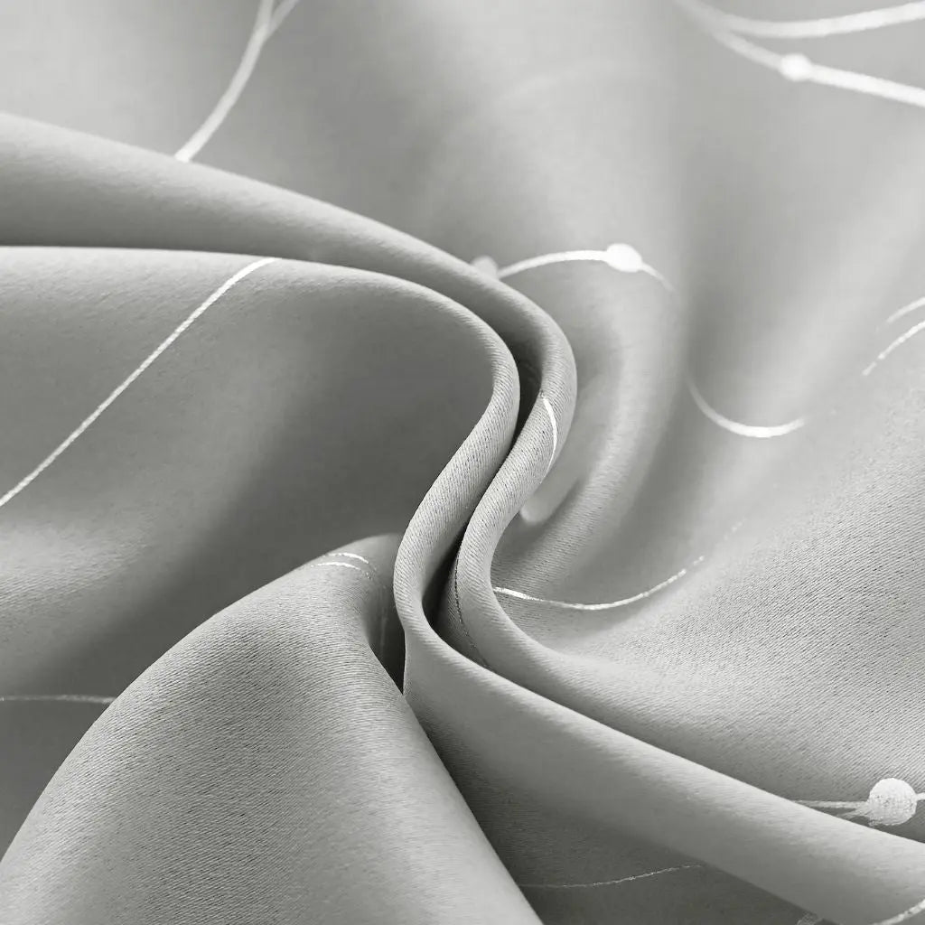 Curtain size options and blackout panel dimensions guide, helping customers choose perfect window fitting solutions