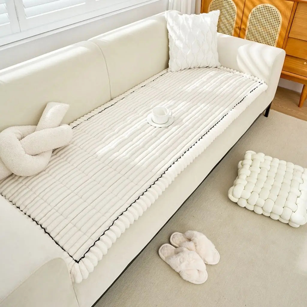 Sofa cushion cover available in multiple sizes for perfect furniture protection fit