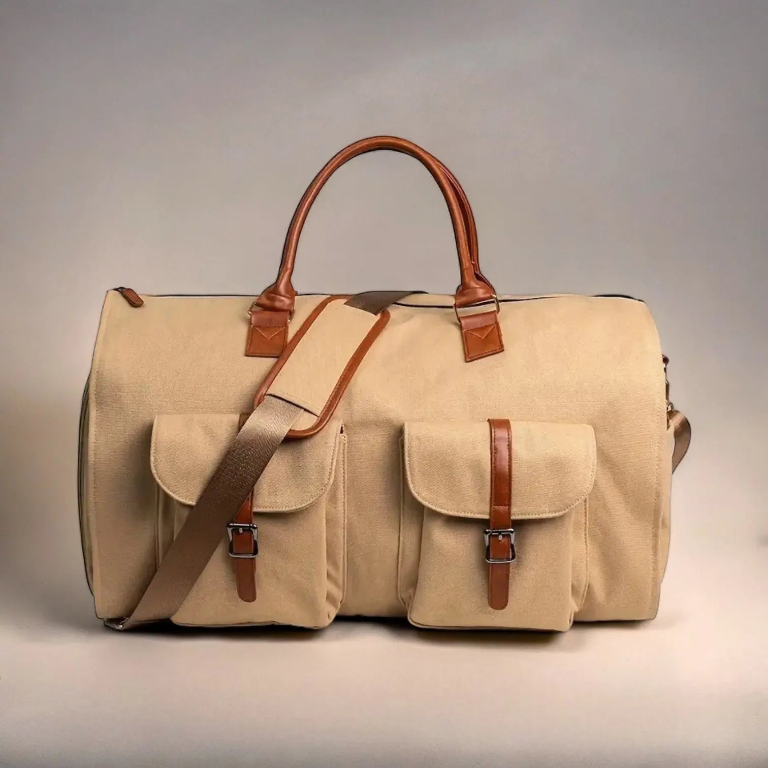 EminenceCarrier™ - Luxe Leather Duffle Bag Inovessa