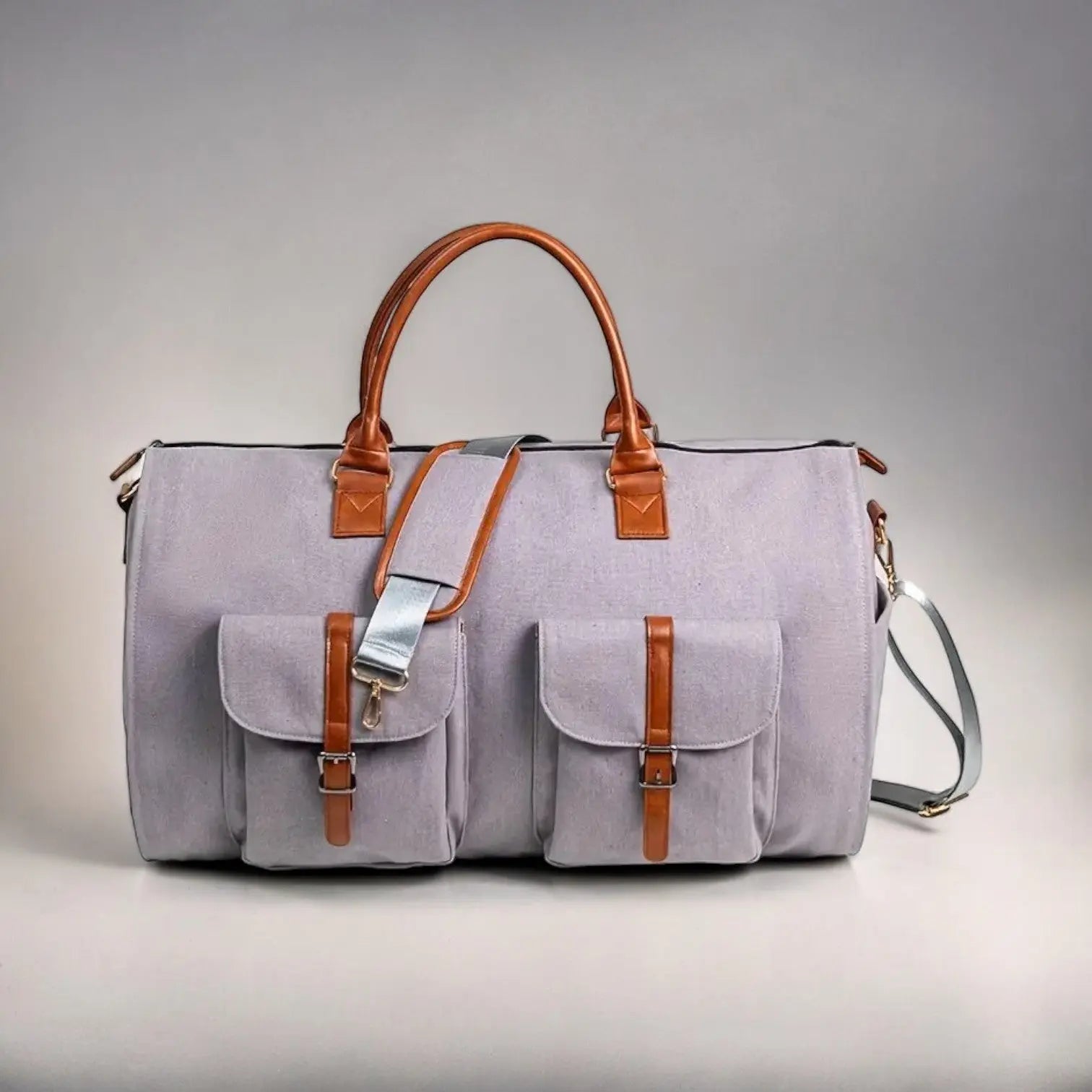 EminenceCarrier™ - Luxe Leather Duffle Bag Inovessa