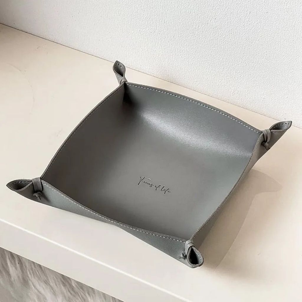 FormoTray Leather Storage Tray