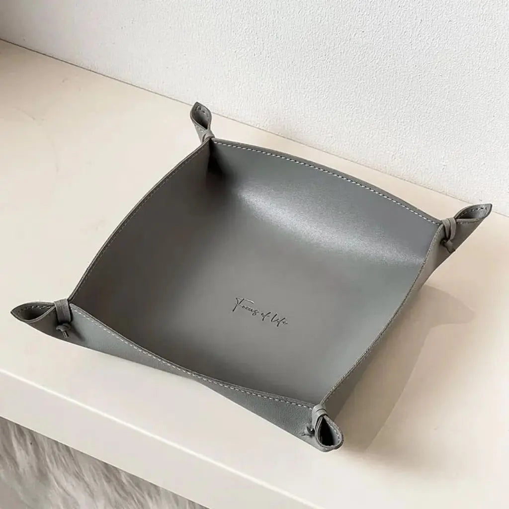 FormoTray Leather Storage Tray Inovessa