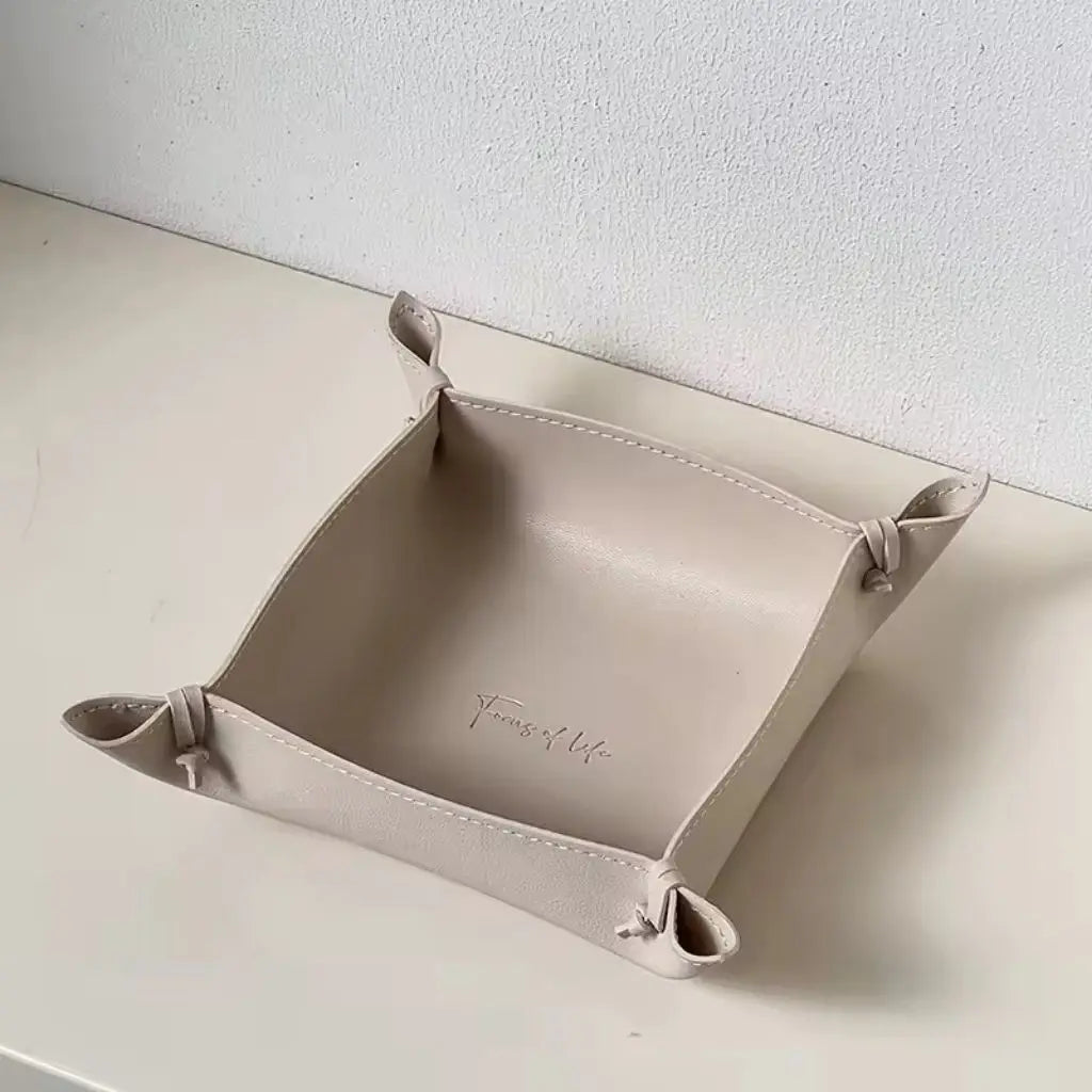 FormoTray Leather Storage Tray Inovessa