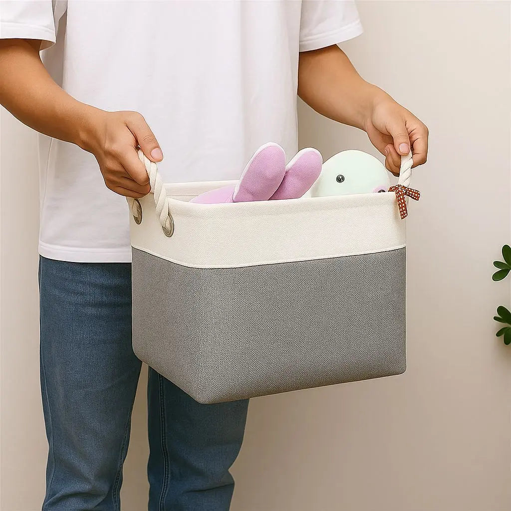 Gael Collapsible Storage Bin For Toys & Books Inovessa