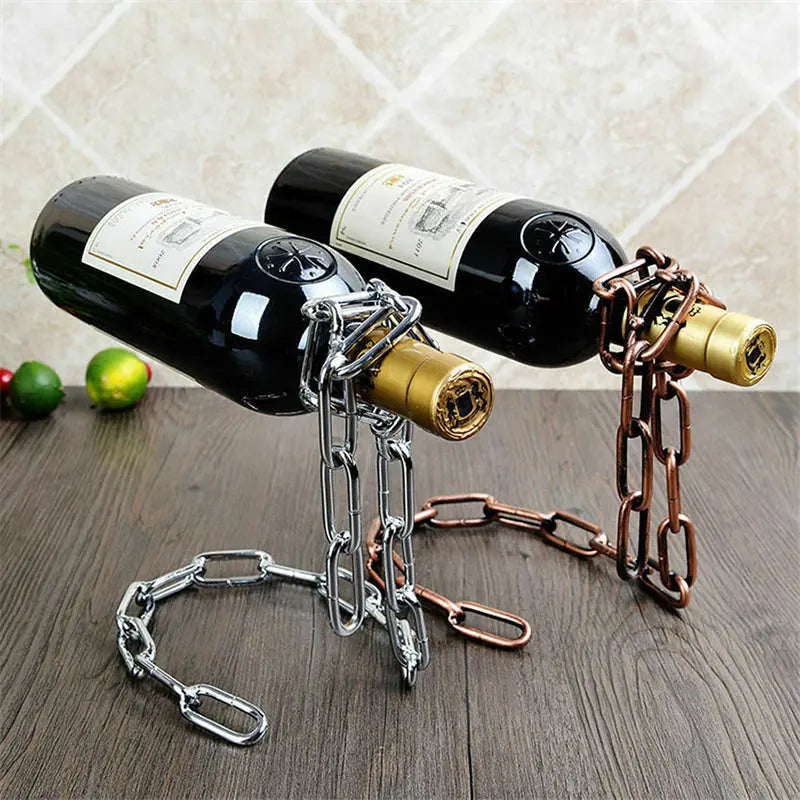 GravityLuxe™ - Wine Bottle Holder Inovessa