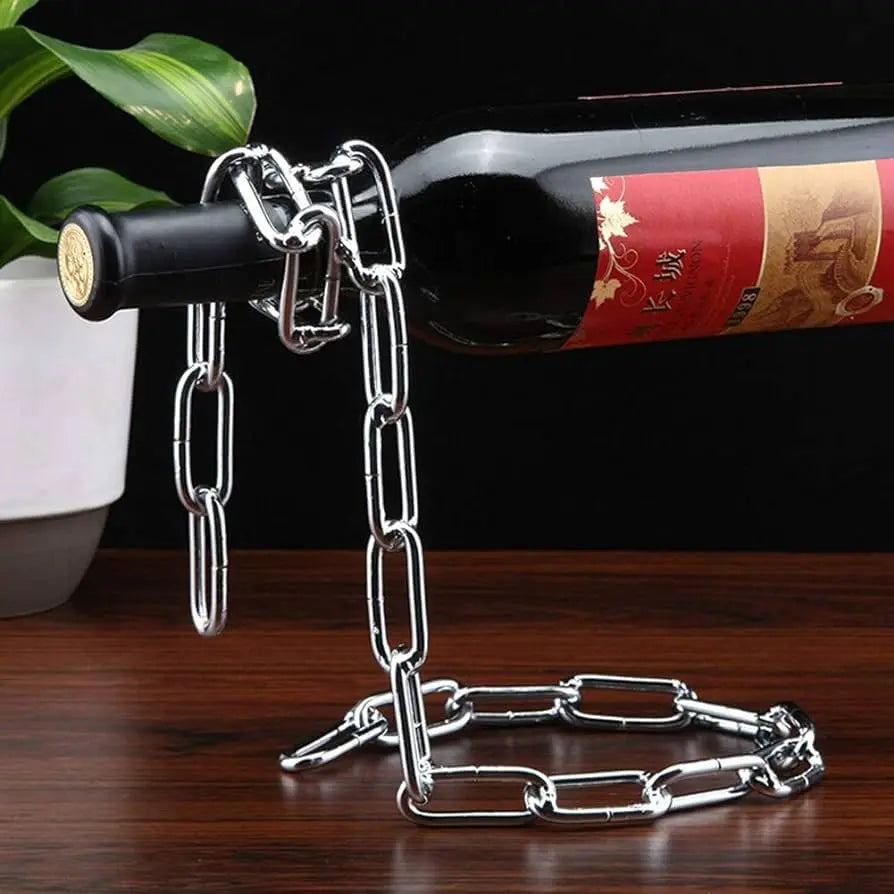 GravityLuxe™ - Wine Bottle Holder Inovessa