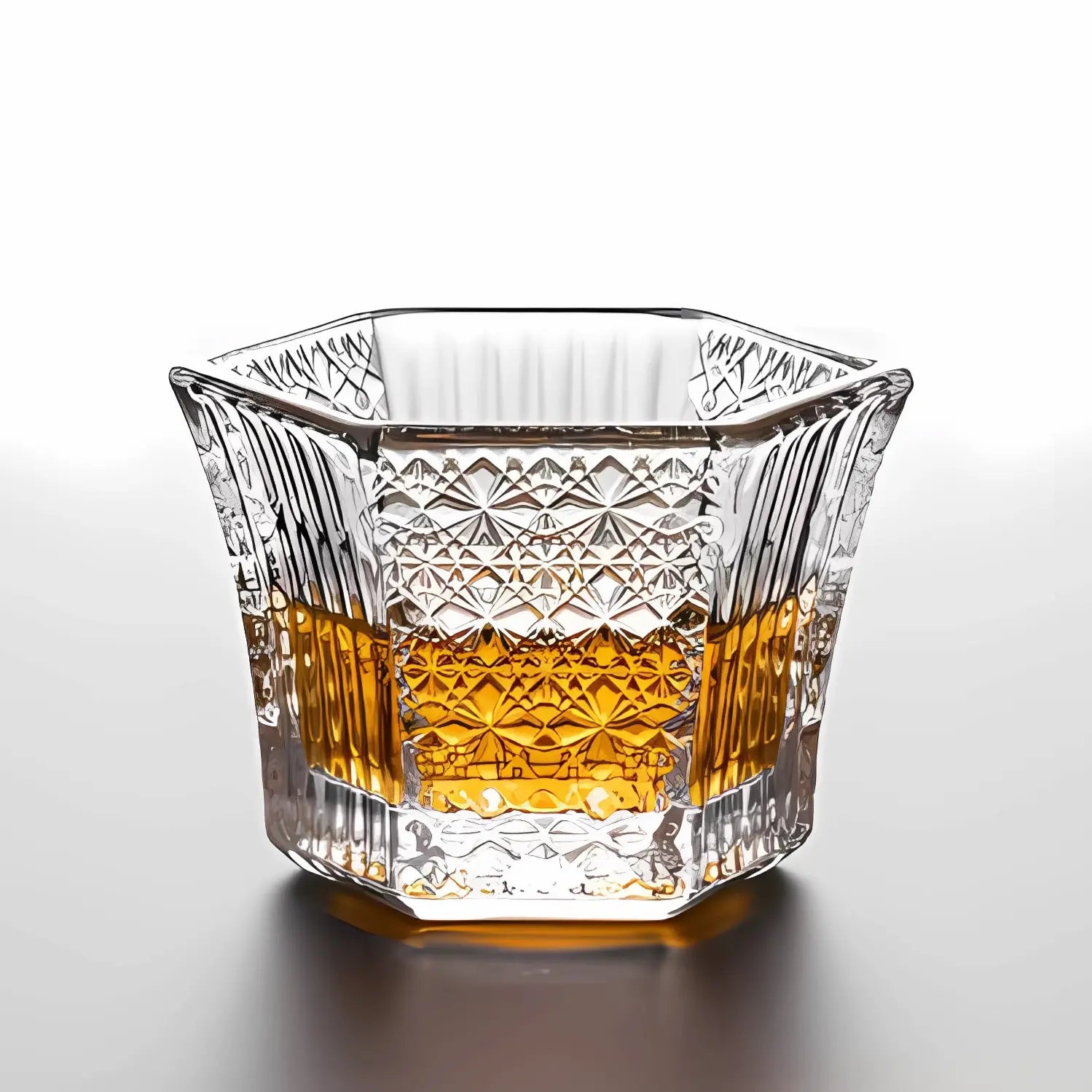 Bret Crystal Hexagonal Glass Inovessa