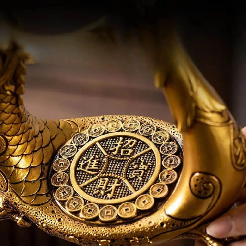 Premium glass tea brewing set featuring ornate dragon phoenix stand and 300ml capacity heat resistant bowl