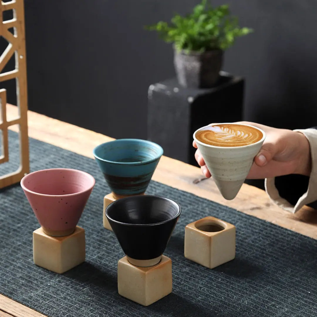 Kaido Handcrafted Cone Espresso Cup Inovessa