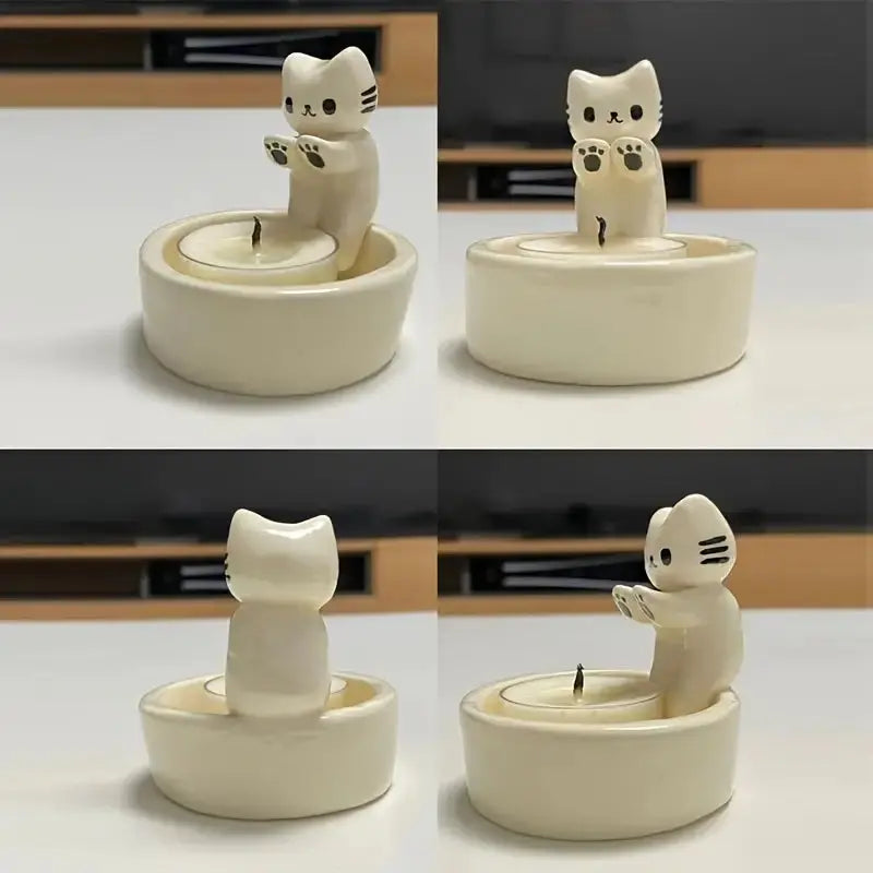 KittyGlow™ - Cat Candle Holder Inovessa