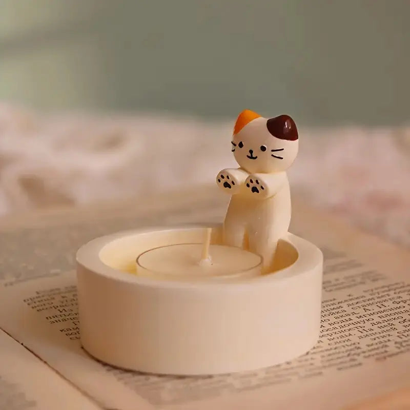KittyGlow™ - Cat Candle Holder Inovessa