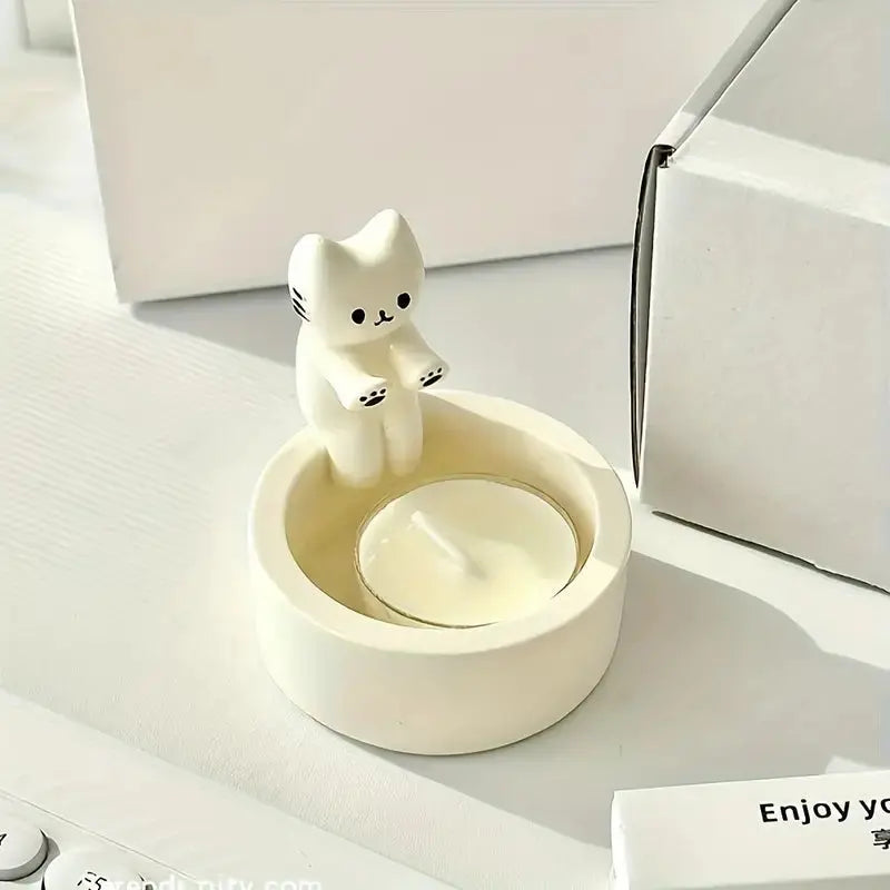 KittyGlow™ - Cat Candle Holder Inovessa