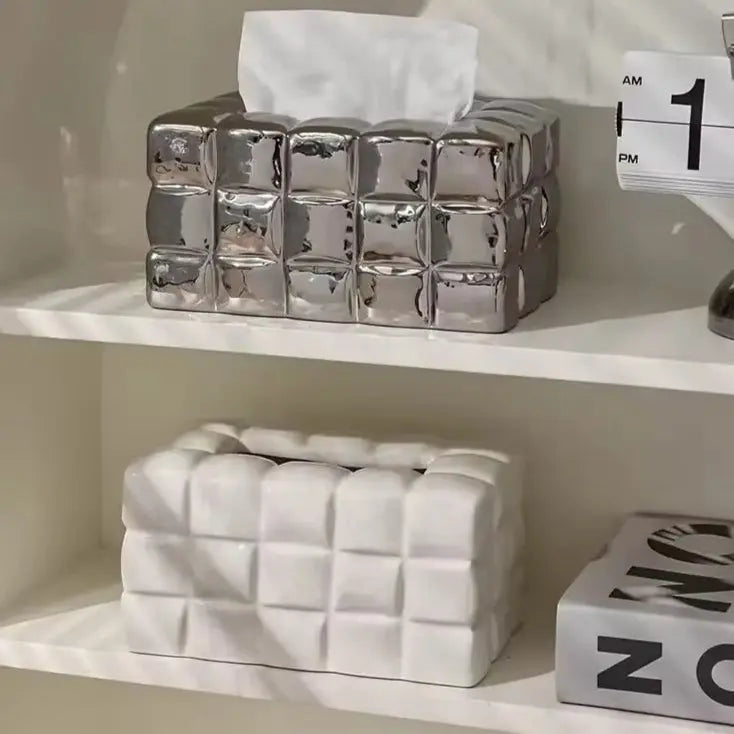 Luca Puffy Handkerchief Box Inovessa