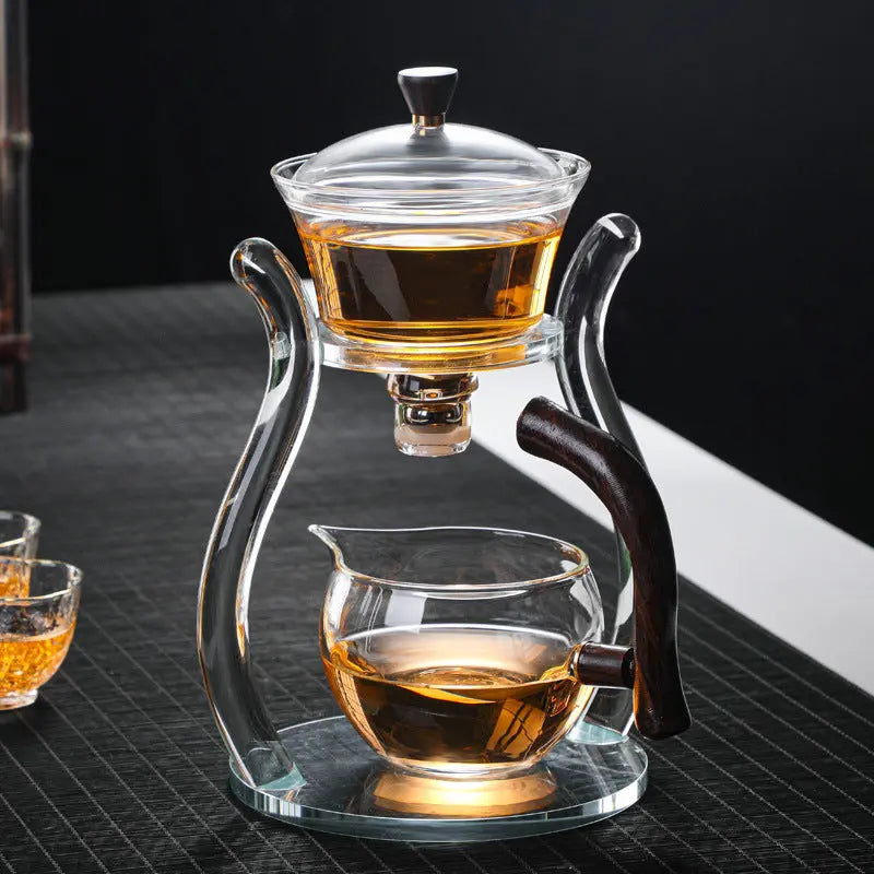 Luminara Semi-Automatic Glass Tea Set Inovessa
