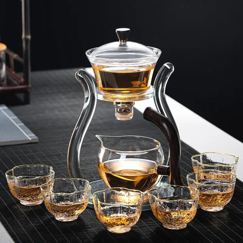 Luminara Semi-Automatic Glass Tea Set Inovessa