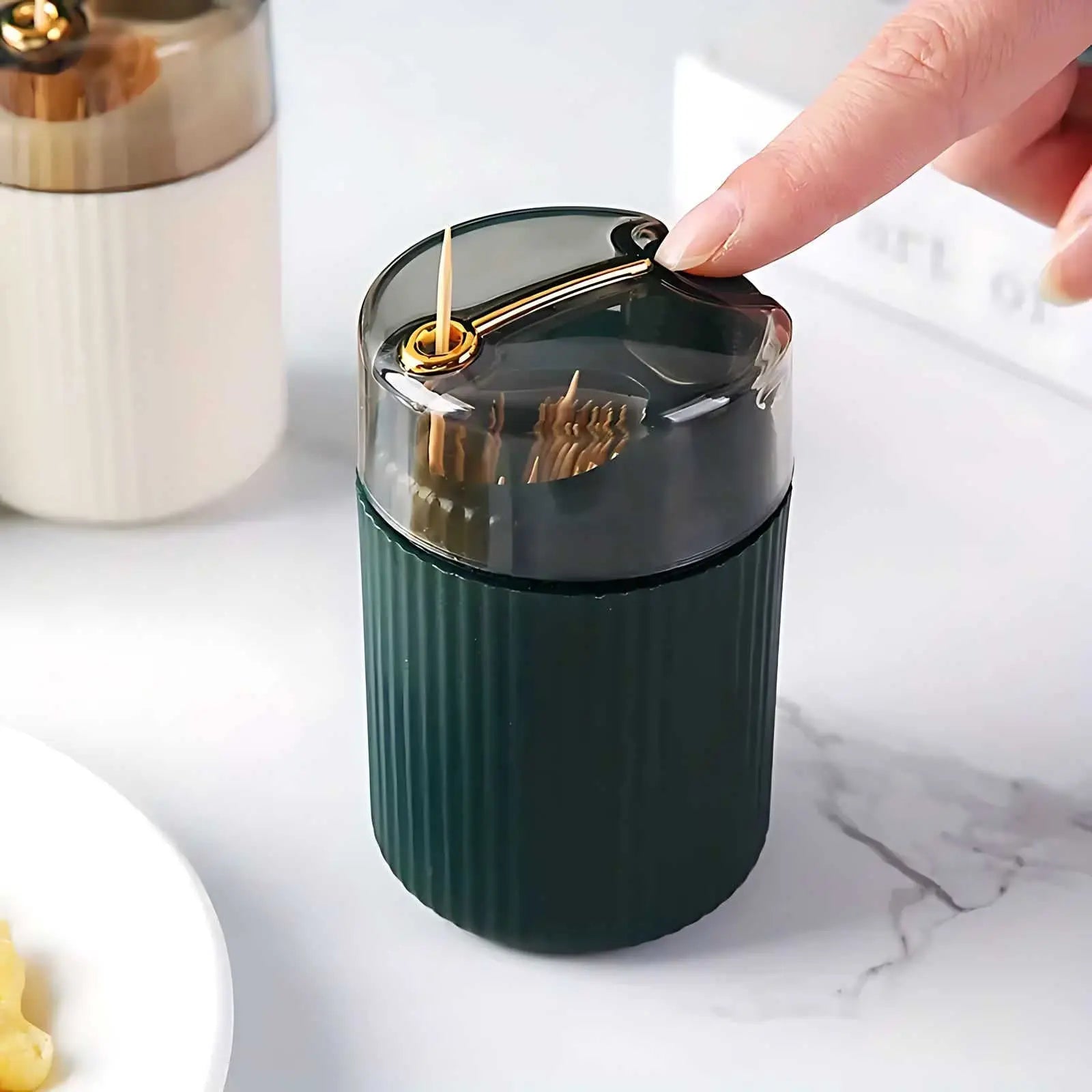 LuxePop™ - Automatic Pop-up Toothpick Dispenser Inovessa