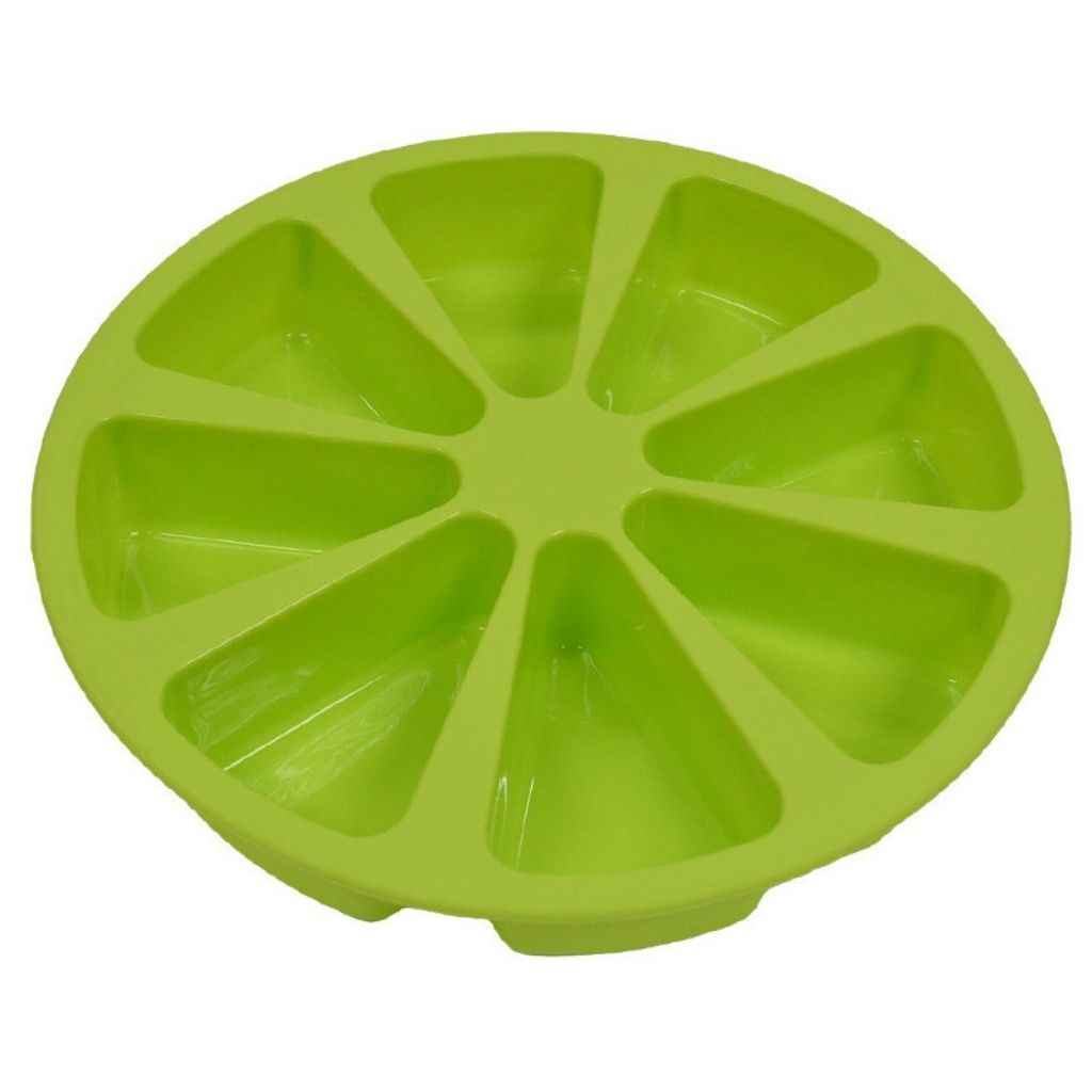 Food safe sectioned silicone baking mold for temperature resistant cake making