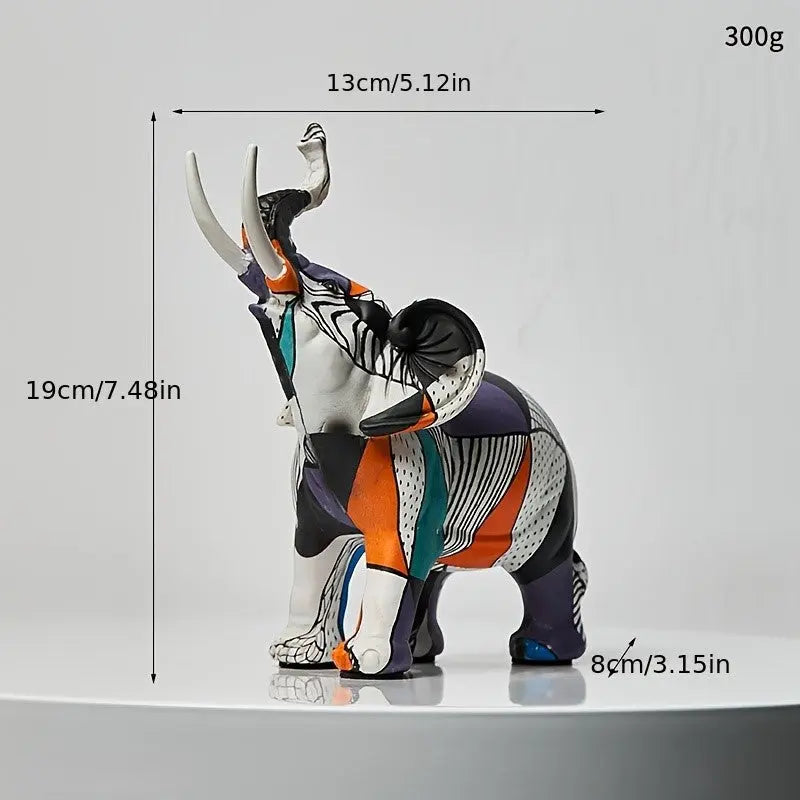 Mosaic Majesty Elephant Figurine Inovessa