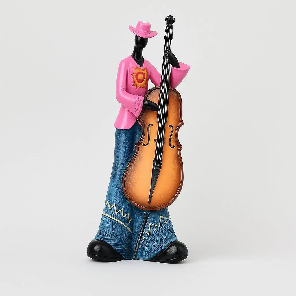 Retro musician collectibles featuring authentic vintage design for sophisticated home decor