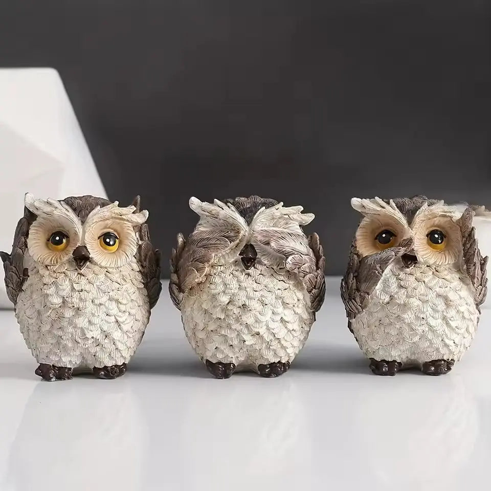 Noxi Expressive Owl Trio Inovessa