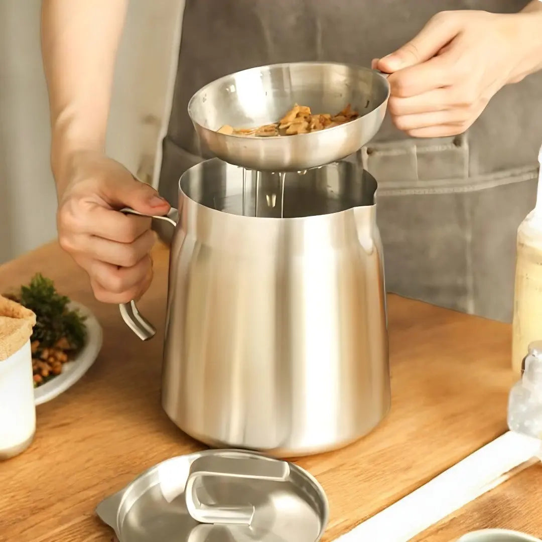 PureFry Oil Strainer & Frying Pot Inovessa
