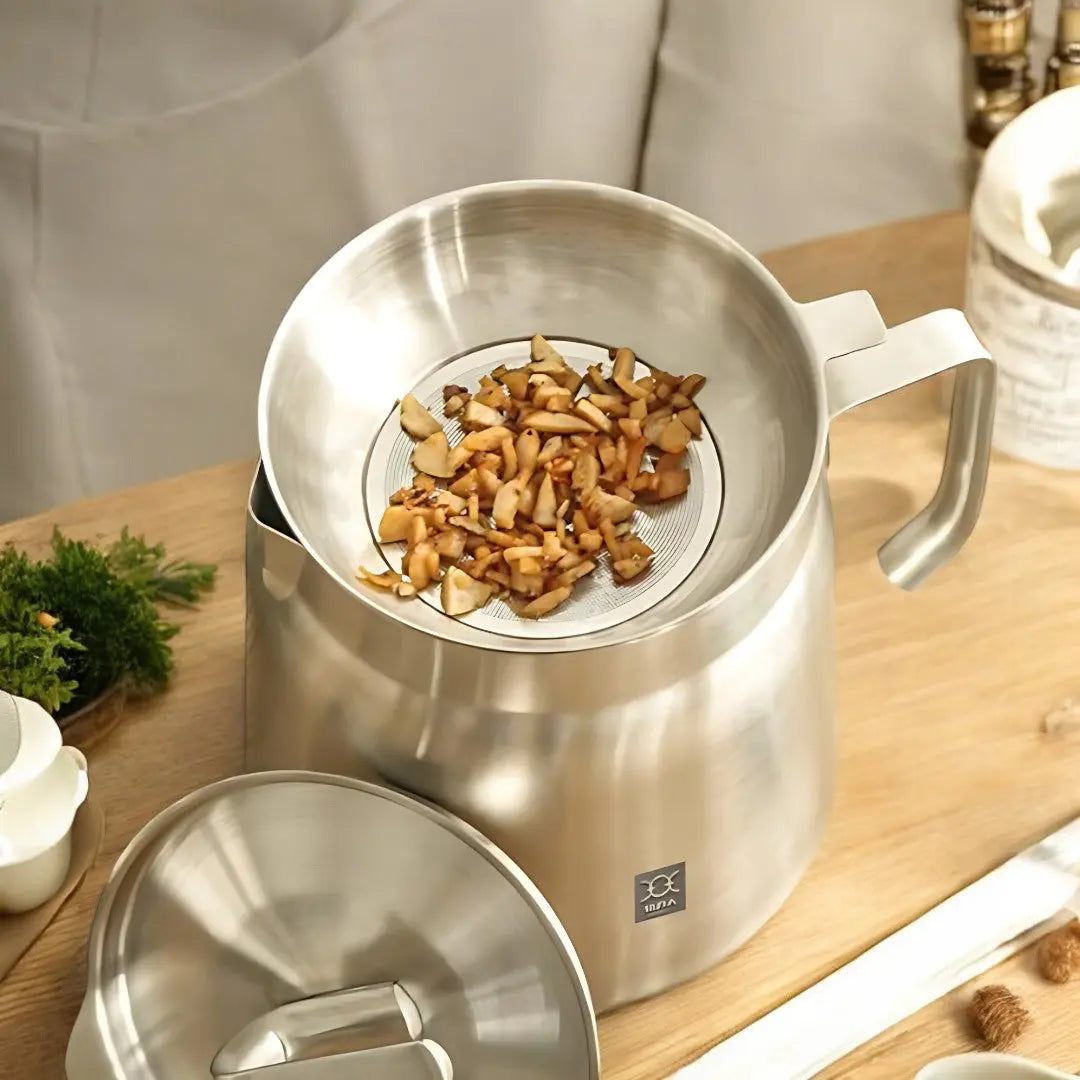 PureFry Oil Strainer & Frying Pot Inovessa