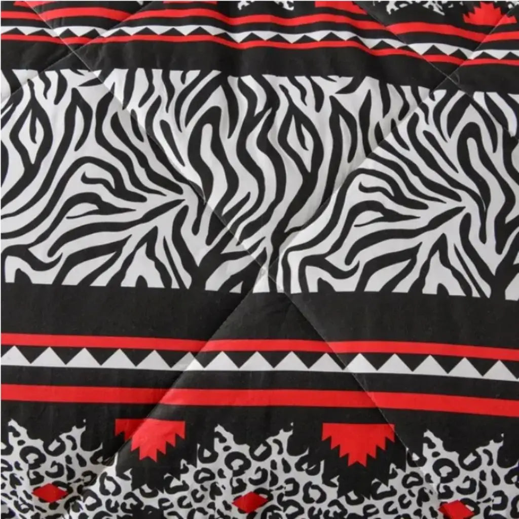 Reversible quilt design featuring subtle patterns on both sides for versatile bedroom styling