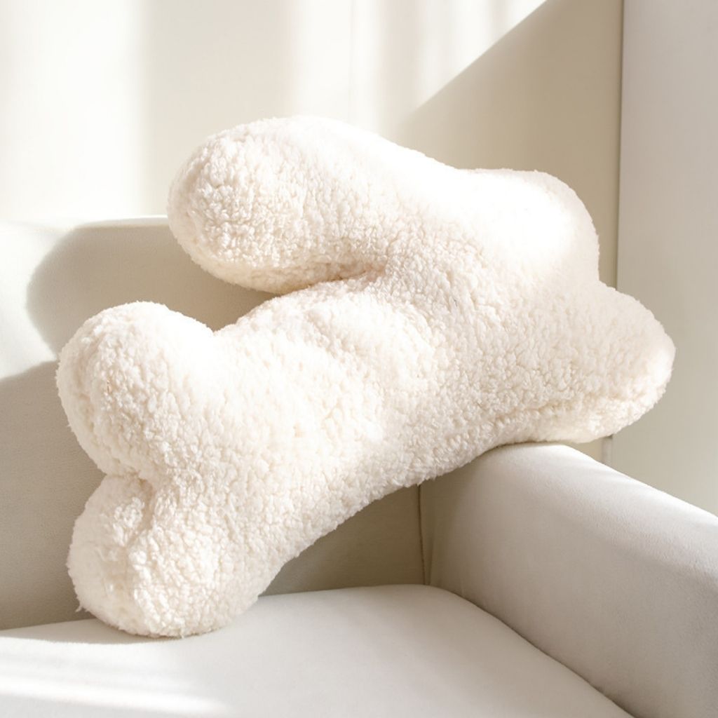 Decorative rabbit pillow soft plush bunny cushion Nordic style home accent throw pillow