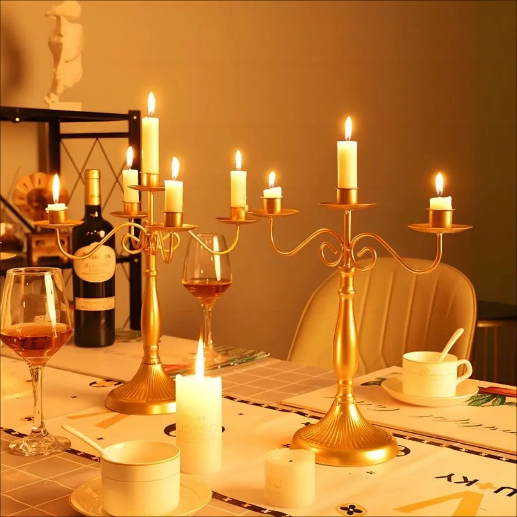 metal taper candle holder