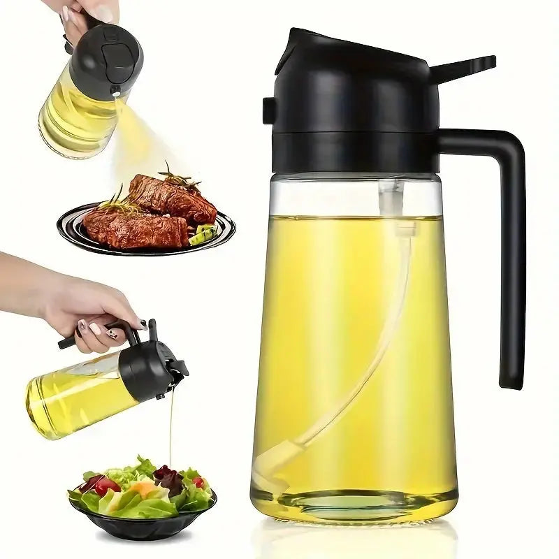 RoyalMist™- 2 in 1 Oil Dispenser 470ml/15.8oz Inovessa