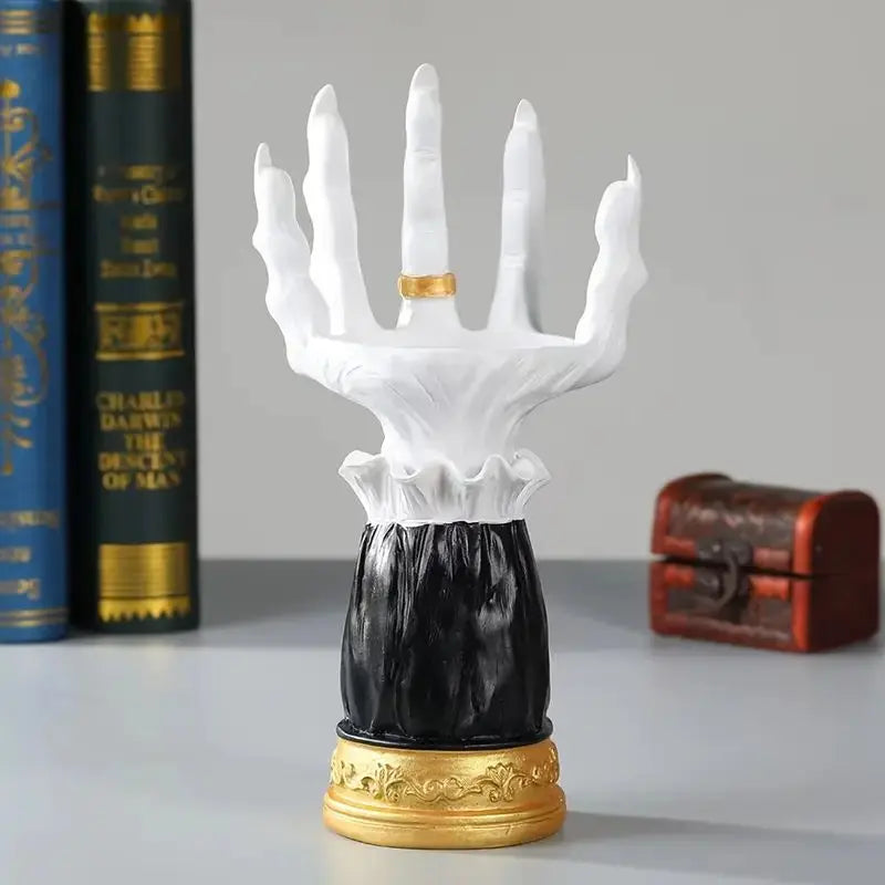 Salem Witch Hand Candle Holder Inovessa