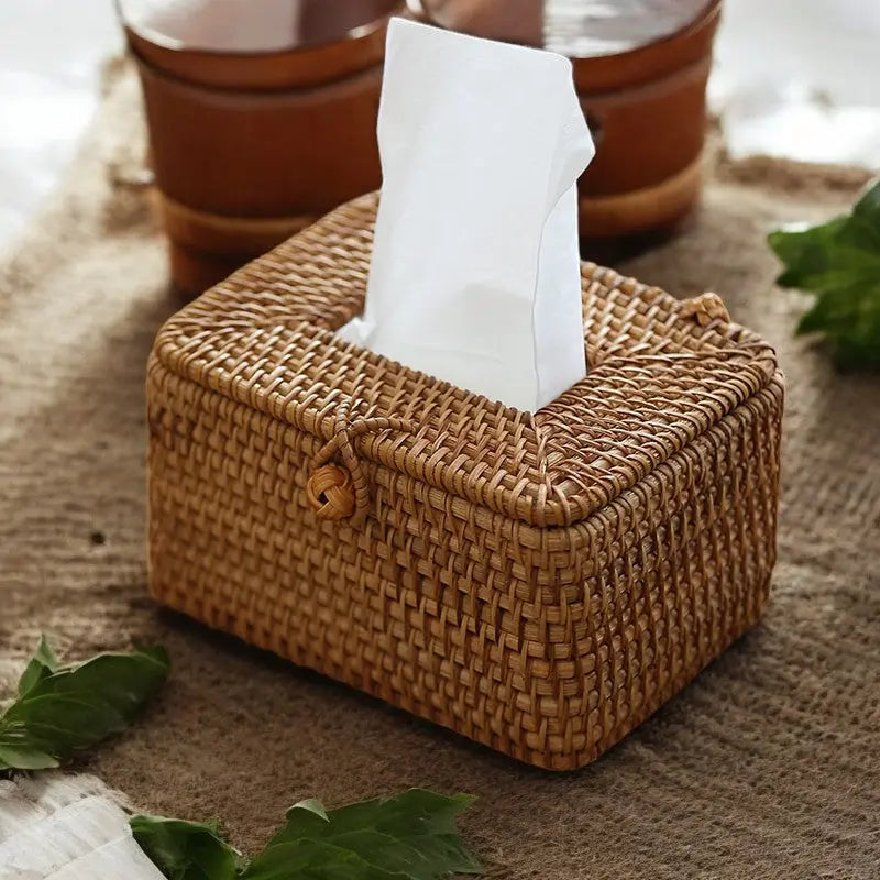 Sequoia Handwoven Tissue Box Inovessa