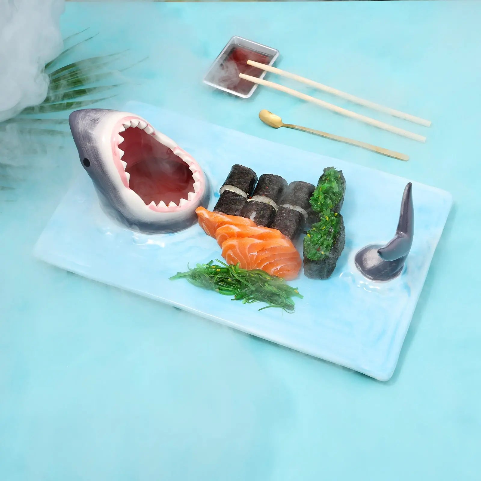 SharkiePlate™ - Ceramic Shark Mouth Plate Inovessa