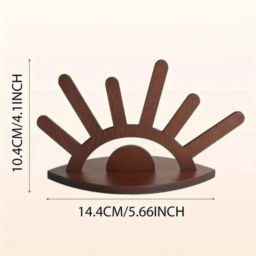 wooden ring holder, jewelry organizer, ring display stand