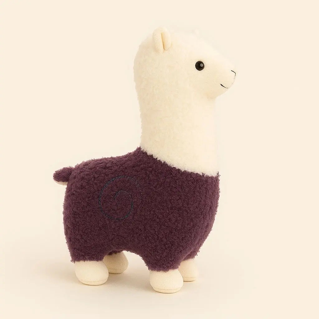 Adorable plush llama toy soft cuddly design ideal gift for kids and llama lovers