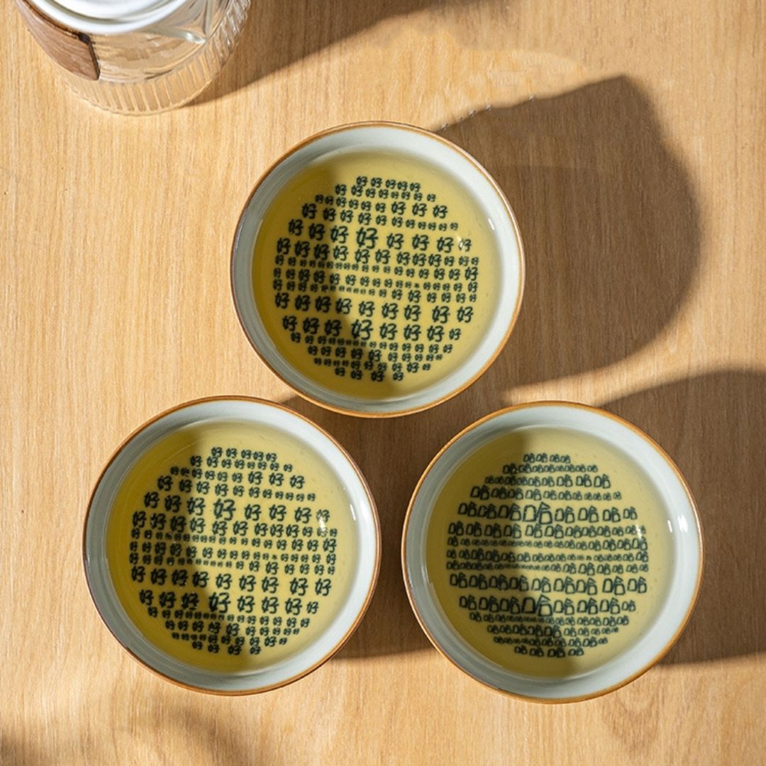 Minimalist ceramic tea set with space-saving design ideal for travel and small spaces