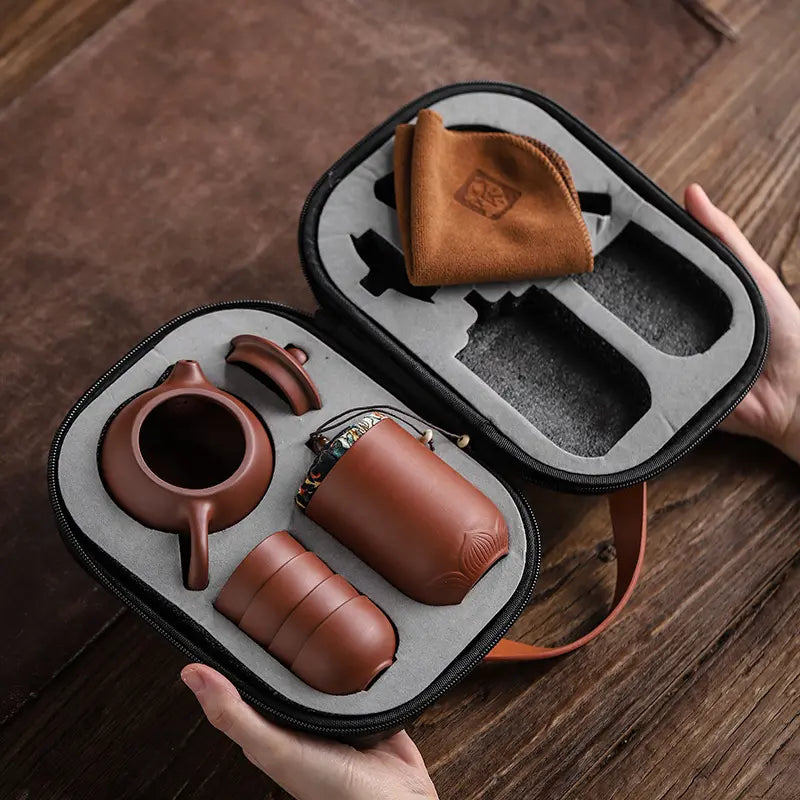 Traditional Travel Tea Set Inovessa